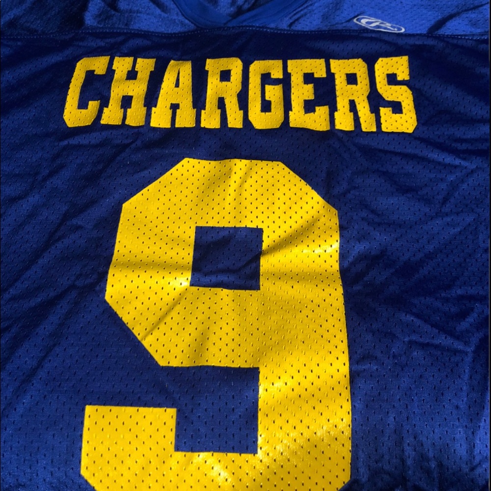 Throwback Drew Brees San Diego chargers jersey boy youth m NWOT